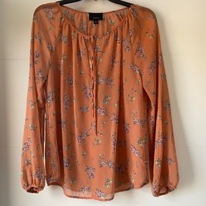 Lumiere Orange blouse